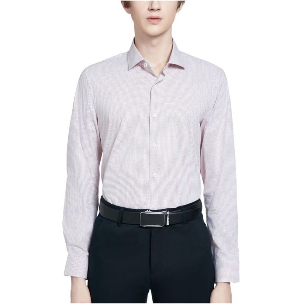 Tallia Mens Micro-Geo Button Down Dress Shirt, NWT